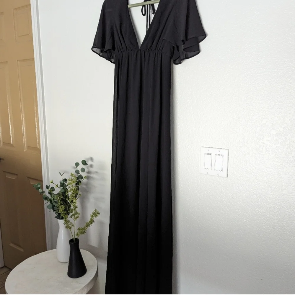 $20 CLEARANCE Show me Your Mumu Faye Flutter Maxi Dress Size Small NWT - Picture 4 of 4